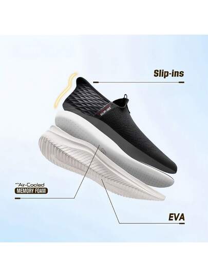 Skechers حذاء مشي رجالي سهل الارتداء من ألترا فليكس