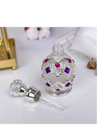 1 قطعة زجاجة عطر محمولة قابلة لإعادة التعبئة سعة 15مل، زجاجة عطر فاخرة جاذبة للغاية، زجاجة عطر ذات إحساس متطور لزجاجة الزيوت الأساسية، مناسبة للسفر والخروج