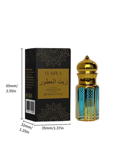 زيت عطر زجاج انزلاقي ١٠ مل ، رائحة خشبية زهرية مسكية ، خالية من الكحول ، محمول وسهل الاستخدام ، هدية رائعة