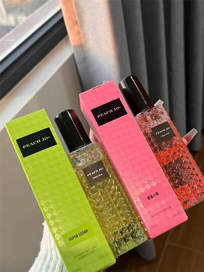 PEACH JO+ 1 عبوة * 100مل رذاذ عطر أسطوري ذو منفث، خيارات تشكيلة تصل إلى 3 منها، معطر هواء للاستخدام الداخلي والخارجي، عبارة عن مزيج متعدد الطبقات ذو رش قوي مع رائحة طبيعية طازجة طويلة الأمد، عطر مثالي للمواعدة والحفلات والتجمعات والأعياد والمنزل...
