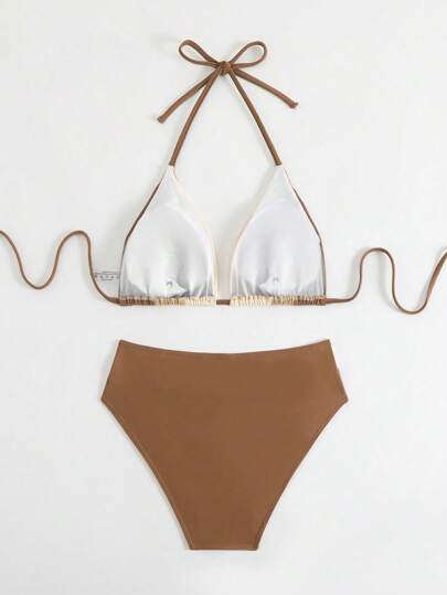 Swim Chiccia بيكيني حلقة ملونة جديد للصيف للنساء