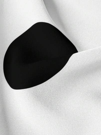 Unity تنورة صيفية أنيقة للسيدات برباط أمامي ومطبوعة بنقشة نقاط