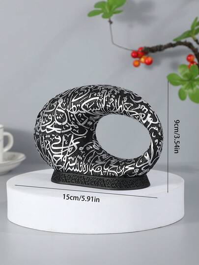 حامل بخور من الراتنج بحجم متوسط مصمم على شكل مبنى. حامل البخور ، عطر المنزل ، ديكور المنزل ، مناسب لديكور المنزل والغرف والصالات (كقطعة ديكورية مركزية) والمكاتب وأماكن اليوغا والحفلات ، وخلق جو أنيق. يمكن أيضًا استخدامه لديكور المعبد. يعد هذا الموقد العطر