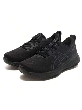 Asics أحذية الجري للرجال GEL-CUMULUS 27، أحذية رياضة خفيفة الوزن مريحة، أحذية كاجوال سوداء منخفضة الرقبة 1011B960-003