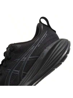 Asics أحذية الجري للرجال GEL-CUMULUS 27، أحذية رياضة خفيفة الوزن مريحة، أحذية كاجوال سوداء منخفضة الرقبة 1011B960-003