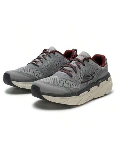 Skechers أحذية الجري للرجال، أحذية الجري ذات التوسيد الممتاز MAX CUSHIONING PREMIER، أحذية رياضية وكاجوال مريحة وخفيفة الوزن 54450-GYRD
