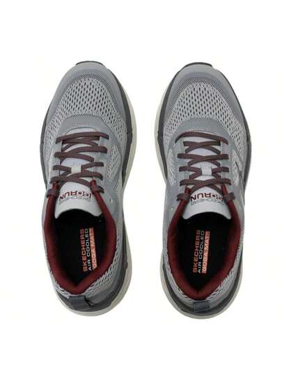Skechers أحذية الجري للرجال، أحذية الجري ذات التوسيد الممتاز MAX CUSHIONING PREMIER، أحذية رياضية وكاجوال مريحة وخفيفة الوزن 54450-GYRD