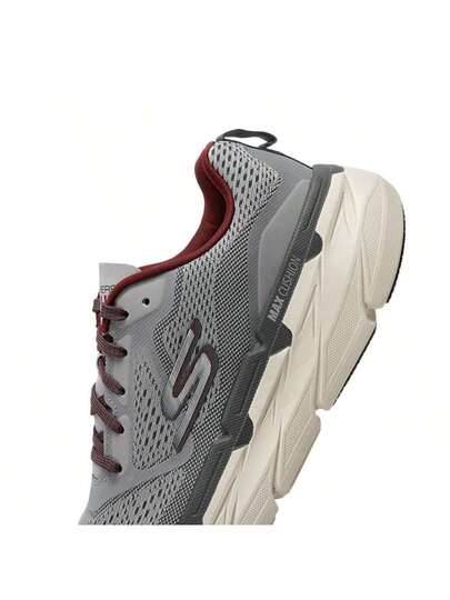Skechers أحذية الجري للرجال، أحذية الجري ذات التوسيد الممتاز MAX CUSHIONING PREMIER، أحذية رياضية وكاجوال مريحة وخفيفة الوزن 54450-GYRD
