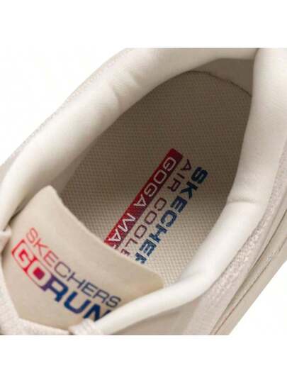 Skechers أحذية رياضية رجالية خفيفة الوزن مريحة، أحذية كاجوال ذات وسادة هوائية عالية، أحذية جري مقاومة للصدمات وامتصاص الصدمات، أحذية جري خارجية يومية، 54450-NAT