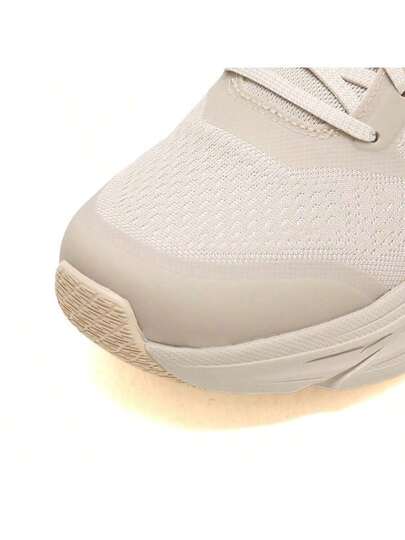 Skechers أحذية رياضية رجالية خفيفة الوزن مريحة، أحذية كاجوال ذات وسادة هوائية عالية، أحذية جري مقاومة للصدمات وامتصاص الصدمات، أحذية جري خارجية يومية، 54450-NAT