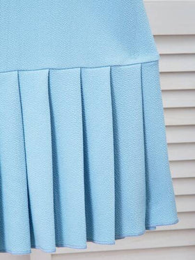 SHEIN فستان شباب بأكمام متضخمة واسعة مع قبعة وعقدة زخرفية، مناسب للسفر والحفلات في فصل الربيع والصيف