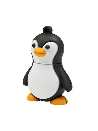 أقراص فلاش USB ذات مظهر الشوكولاتة 32 جيجابايت ، قرص USB على شكل بطريق كرتوني 64 جيجابايت ، 128 جيجابايت أقراص فلاش إبداعية 8 جيجابايت هدية زفاف