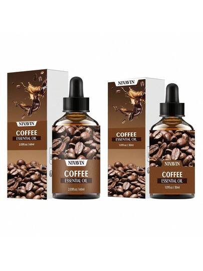 زيت عطري أساسي مستخلص من النباتات بعبير القهوة بحجم 30مل/60مل، عطر قوي وطويل الأمد، تغليف جميل، مناسب كهدية، مناسب لاستخدامه على الجسم والوجه والشعر، ويمكن استخدامه مع جهاز تبخير العطور/حجر/خشب، يصلح للمنزل والمكتب والرحلات والسيارة والمناسبات