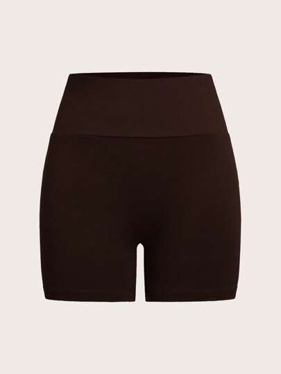 SHEIN EZwear 4 حبات سراويل كاجوال مقصرة من الأنسجة المحبوكة للنساء، للصيف