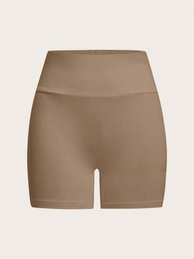 SHEIN EZwear 4 حبات سراويل كاجوال مقصرة من الأنسجة المحبوكة للنساء، للصيف