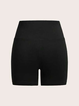 SHEIN EZwear 4 حبات سراويل كاجوال مقصرة من الأنسجة المحبوكة للنساء، للصيف