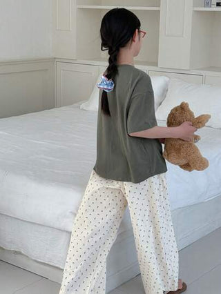 بيجاما DAZY طقم بيجامات خريفي لفتيات المراهقات