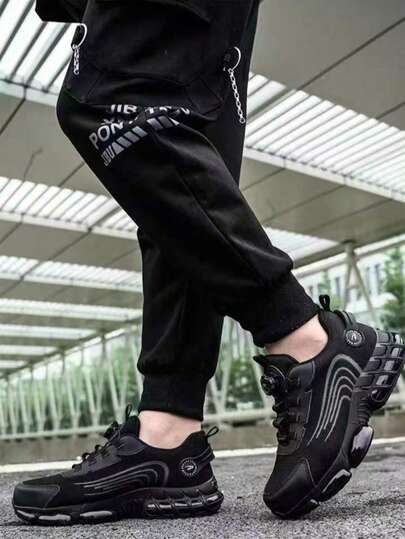 بوت برقبة فولاذية خفيفة الوزن، بوت عمل ورياضة للرجال، بوت عمل سهلة الارتداء بزر دوار، بوت عمل رياضية قابلة للتنفس، بوت رجالية، بوت عمل، بوت رجالية، بوت عمل مضادة للتحطم، بوت برقبة فولاذية، بوت عمل رجالية، بوت رياضية مضادة للثقب