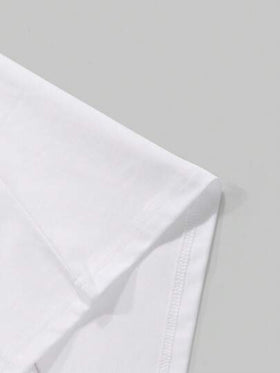 قميص رجالي T-shirt بطبعة حديثة لأسلوب الهيب هوب