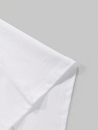 قميص رجالي T-shirt بطبعة حديثة لأسلوب الهيب هوب