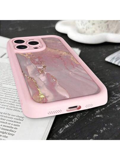 غطاء هاتف بطبعة رخامية متوافق مع طرازات آبل 11 12 13 14 15 16 برو ماكس برو بلاس ، تصميم إبداعي موضي