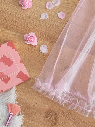 لانجيري حريمي FairyFlirt فستان توتل عصري للأميرات مع كتف مكشوف وسراويل مثلثة، قميص نوم جذاب للنساء