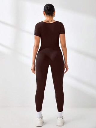 Seamluxe  Sport جمبسوت رياضية للجوجا قصيرة الأكمام