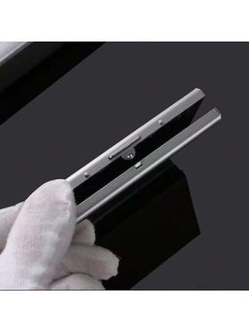 محفظة بطاقات ائتمانية مزدوجة الجانب من الجلد مزودة بحماية RFID، محفظة بطاقات ائتمانية من الفولاذ المقاوم للصدأ، محفظة بطاقة أعمال، محفظة مبطنة للنساء والرجال، محفظة صغيرة، محفظة هدايا صغيرة للرجال والنساء