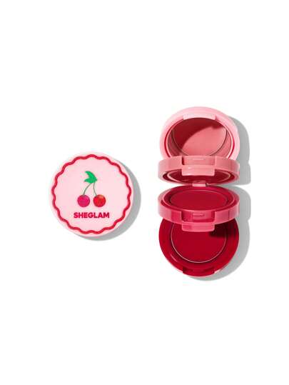SHEGLAM مجموعة كريم الخدود والشفاه من Very Cherry ديكور عيد الحب هدية حب شتاء مكياج حفلة شاطئ سفر عطلة تخييم في الهواء الطلق هدية وردة فتاة الموضة رأس السنة مستحضرات تجميل تنكرية أفضل رحلة مهرجانات لون خيالي سحر المدرسة أجواء Cny حمره بلشر علامة تجارية جم