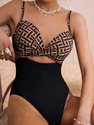مايوه حريمي قطعة واحدة Swim Chiccia 1 قطعة ملابس سباحة قطعة واحدة للنساء مع وسائد داعمة وحبكة خلفية مفتوحة، مريحة وعصرية للعطلات