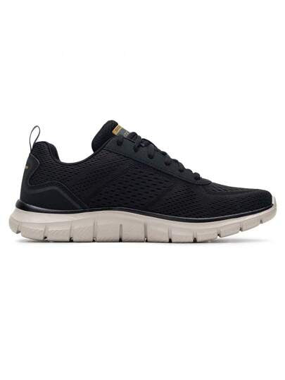 Skechers حذاء رياضي كاجوال رجالي مريح وقابل للتنفس للسفر 232758-BLK