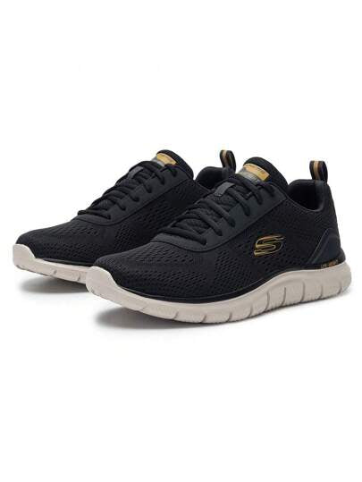 Skechers حذاء رياضي كاجوال رجالي مريح وقابل للتنفس للسفر 232758-BLK