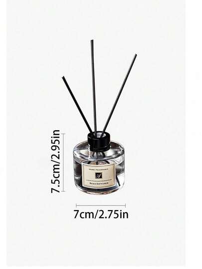 زجاجة موزع عطر زجاجي خالية من اللهب قطعة واحدة - تصميم محمول للمنزل والسيارة، وعاء زيت عطري مثالي وهدية ديكورية لعيد الحب، هالوين، عيد الفصح، ، عيد الميلاد