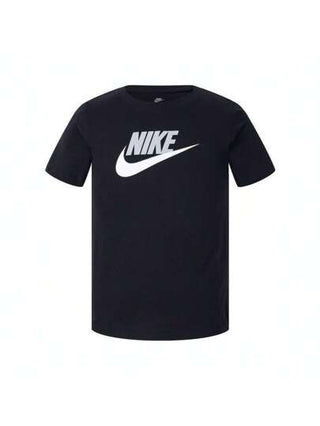 Nike تي شيرت بياقة طاقم قصير الأكمام ٢٠٢٥ للأطفال الأكبر سنًا ، NSW Futura Hbr ، لون أسود، TFZ5178-010