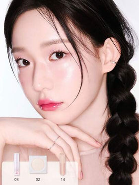 HOLIKA HOLIKA كريم أساس لامع 05 لون حليب البنفسج، معزز المزاج الاحتفالي، نهاية ناعمة ولامعة، خفيف الوزن وسهل الامتزاج، إشراق خوخي مبلل، تأثير ناعم وتركيز شبابي، تأثير ضبابي لطيف، لمعة لؤلؤية، دوام ل- 12 ساعة، مقاوم للعرق، مناسب للمبتدئين، مكياج كوري، 4 مل