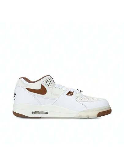 Nike حذاء جوي ريترو منخفض لكرة السلة آير فلاي 89 الرجالي موديل IB8866-121 ، أحذية سكيت بورد منخفضة الأعلى سنة 2025