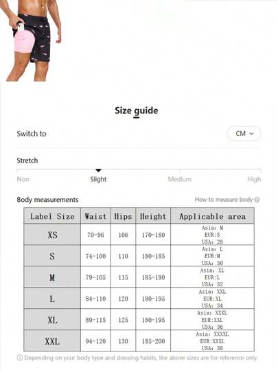 بناطيل رياضية للرجال بتصميم جديد 2 في 1 مع بطانة ضاغطة و طول 5 بوصات ، شورتات رياضية للشاطئ سريعة الجفاف مزودة بجيوب مع سحاب ومقاومة الاحتكاك ،بتصميم هاواي VG552-14