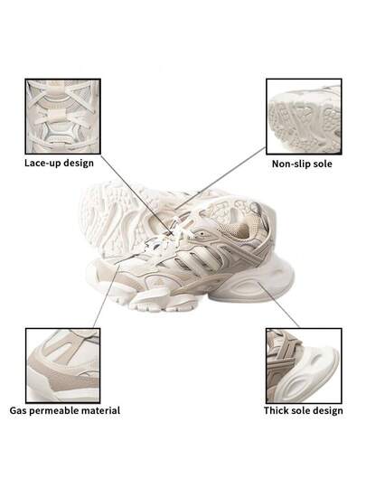 Adidas أحذية الركض مميزة XLG RUNNER DELUXE ، ذات نعل سميك للنساء للركض اليومي لمسافة قصيرة، IH7799
