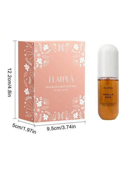 [مجموعة هدايا فاخرة] 2 * 50مل رذاذ العطر والشعر بعطر الفانيليا رائحة معطرة محايدة الجنس، عطر طويل الأمد وطازج، هدية للمناسبات والأعياد والأزواج والأصدقاء