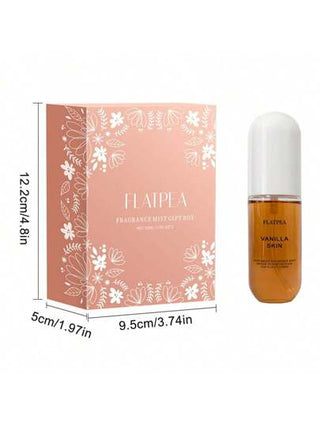 [مجموعة هدايا فاخرة] 2 * 50مل رذاذ العطر والشعر بعطر الفانيليا رائحة معطرة محايدة الجنس، عطر طويل الأمد وطازج، هدية للمناسبات والأعياد والأزواج والأصدقاء