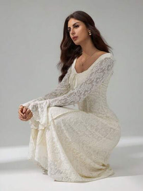 SHEIN Tall فستان نسائي بأكمام طويلة، للحفلات والمهرجانات، فساتين نسائية أنيقة، فساتين لحفلات الخريج، فساتين رسمية، فساتين نسائية للحفلات، حب و ليموناضة، فستان ضيف لحفل زفاف الخريف
