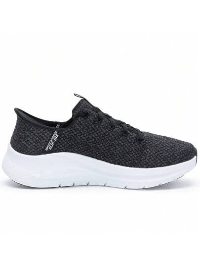 Skechers أحذية رياضية خفيفة الوزن قابلة للتنفس للرجال للخروج والجري والتدريب ، رقم الموديل: 232462-BKW