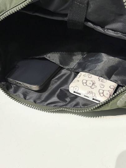 peach tree حقيبة كتف نايلون عصرية وكاجوال للرجال قطعة واحدة، بجيبين، خفيفة الوزن، متعددة الاستخدامات، مناسبة للهالوين والأنشطة الخارجية والاستخدام اليومي، متعددة الوظائف، سخية، هدية للطالب وعيد الأب وهدية للحبيب، نموذج شجرة الخوخ