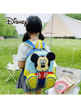 أحذية أوكسفورد حريمي Disney حقيبة الظهر ذات تصميم ميكي ماوس الكرتوني الجديد من ديزني، حقيبة ظهر سفرية، حقيبة ظهر موضة، حقيبة ظهر خفيفة الوزن