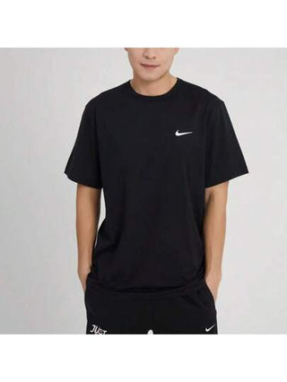 Nike دي في 9840-010 بلوزة رجالي موديلات ربيع وصيف 2025 جديدة، قطعة تدريب ورياضة لياقة بدنية ونشاط أنيقة، قطنية مريحة ومتنفسة، بياقة مستديرة وأكمام قصيرة