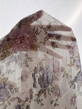 SHEIN فستان نسائي ضيق مزخرف بالورود والفيونكة