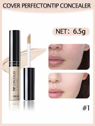 the SAEM مخفي العيوب سيم، خيارات متعددة الألوان، يغطي علامات الحب والهالات السوداء، يضيء البشرة، 6.5 جرام
