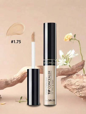 the SAEM كونسيلر من ماركة ذا سيم، متوفر بألوان متعددة، يغطي البثور والهالات السوداء ويضيء لون البشرة، 6.5 جرام