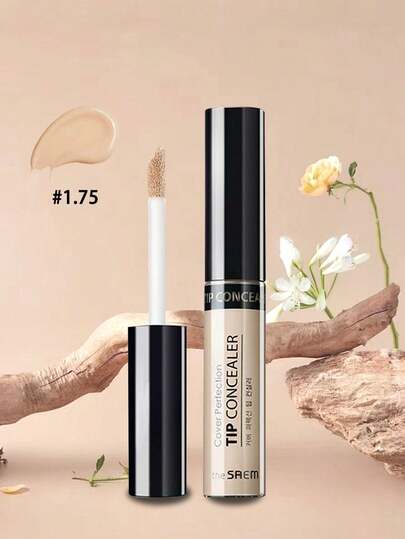 the SAEM كونسيلر من ماركة ذا سيم، متوفر بألوان متعددة، يغطي البثور والهالات السوداء ويضيء لون البشرة، 6.5 جرام