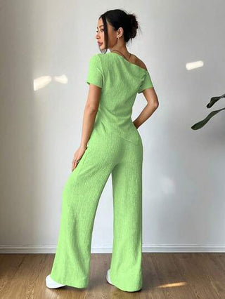 Flirla ملابس نسائية قطعتين للارتداء اليومي